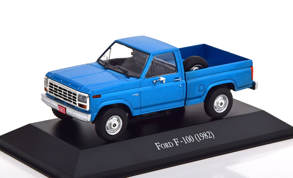 FORD F-100 1982 BLUEMETALLIC