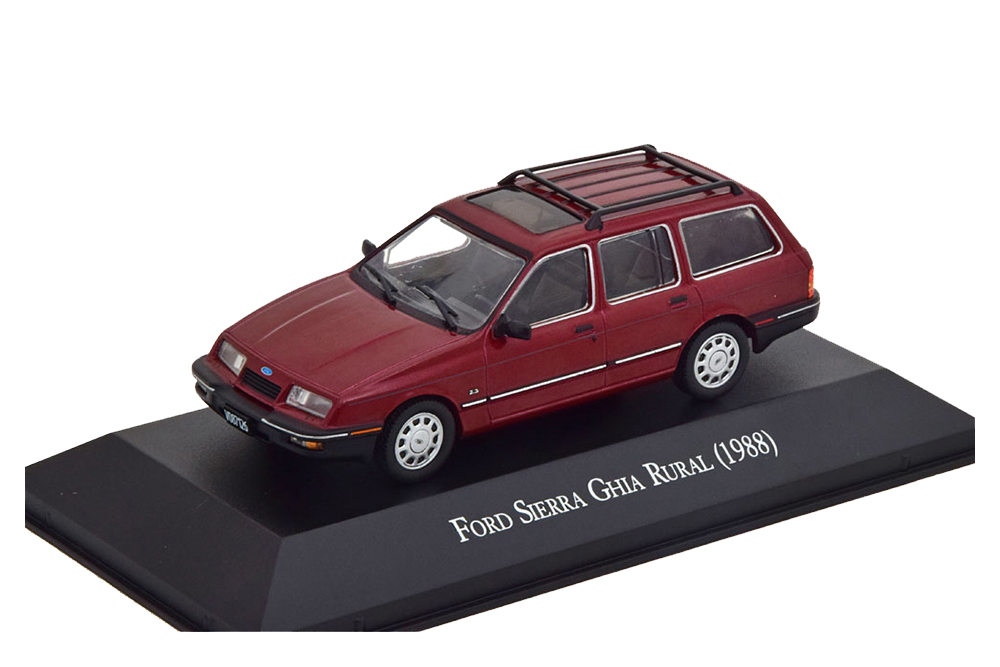 FORD SIERRA GHIA RURAL 1988 REDMETALLIC
