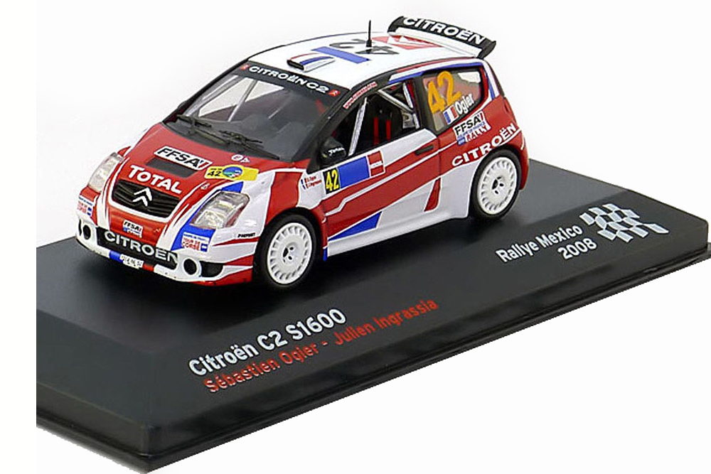 CITROEN C2 S1600 OGIER SEBASTIEN INGRASSIA, JULIE RALLIE MEXICO 2008