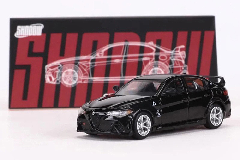 ALFA ROMEO GULIA GTA BLACK / АЛЬФА РОМЕО ДЖУЛИЯ ГТА ЧЕРНЫЙ (ДЛИНА 7-10 СМ)