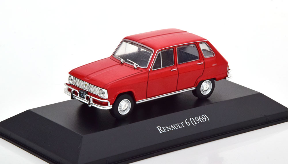 RENAULT 6 1969 RED