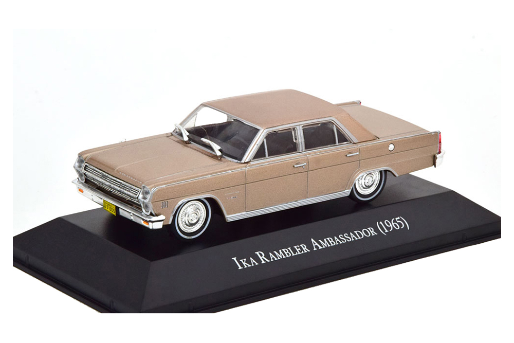 IKA RAMBLER AMBASSADOR 1965 LIGHTBROWN-METALLIC