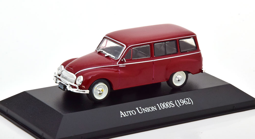 AUTO UNION 1000S 1962 DARK RED