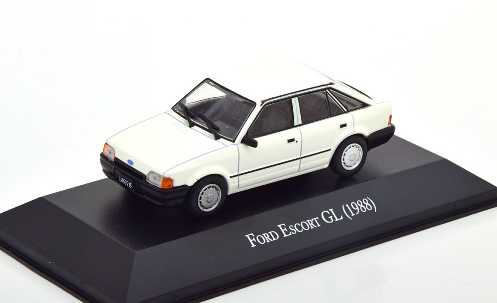 FORD ESCORT GL 1988 WHITE