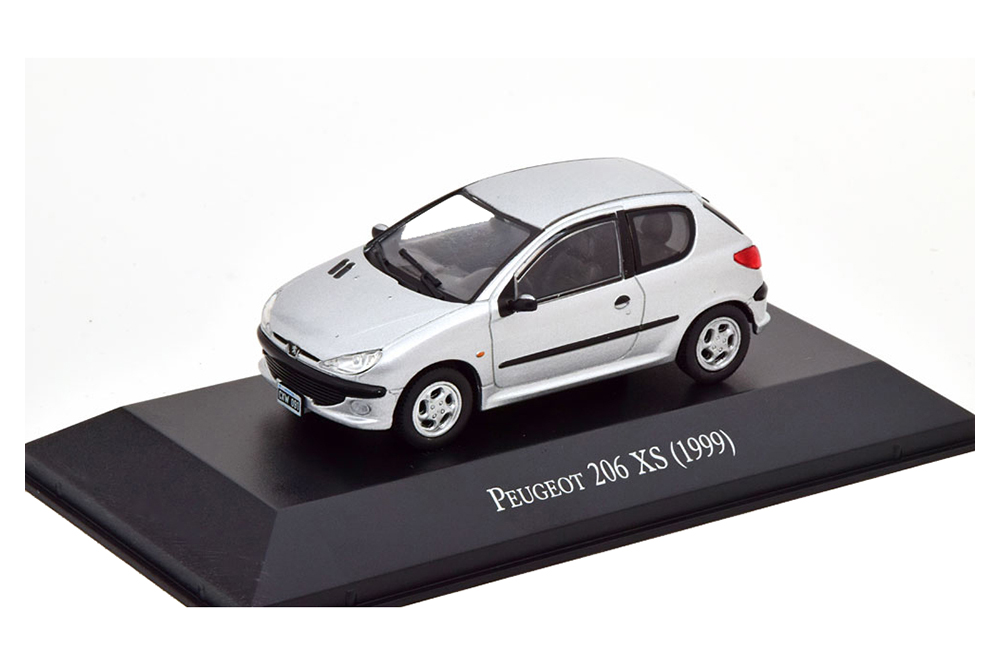 PEUGEOT 206 XS 1999 SILVER