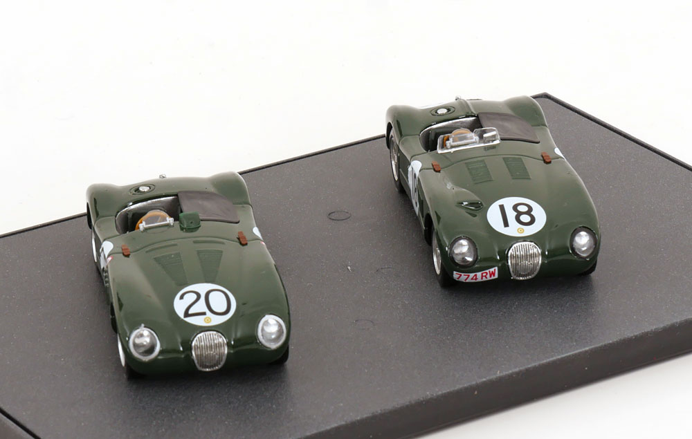 JAGUAR C TYPE WINNER 24H LE MANS DOUBLE SET 1951/1953