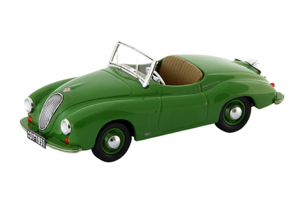 GUTBROD SUPERIOR SPORT ROADSTER 1951 GREEN