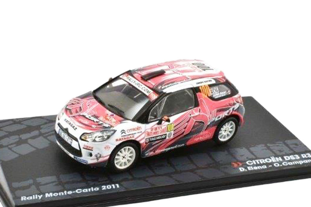 CITROEN DS3 R3 IRC #100 D.ELENA/O.CAMPANA RALLY MONTE-CARLO 2011