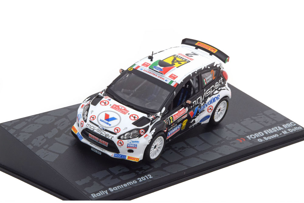 FORD FIESTA RRC #2 BASSO/DOTTA WINNER RALLY SANREMO 2012