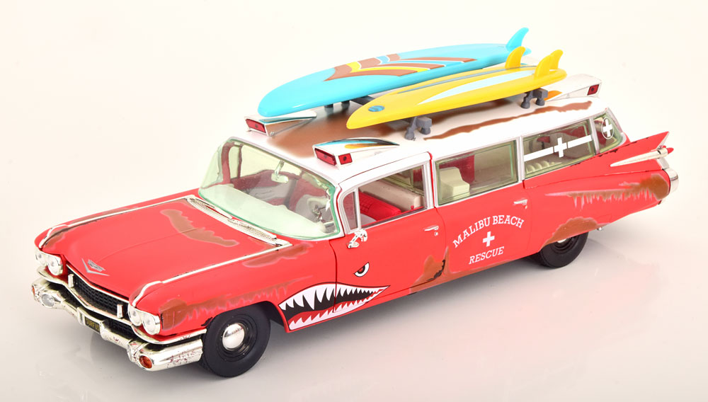 CADILLAC ELDORADO AMBULANCE SURF SHARK 1959
