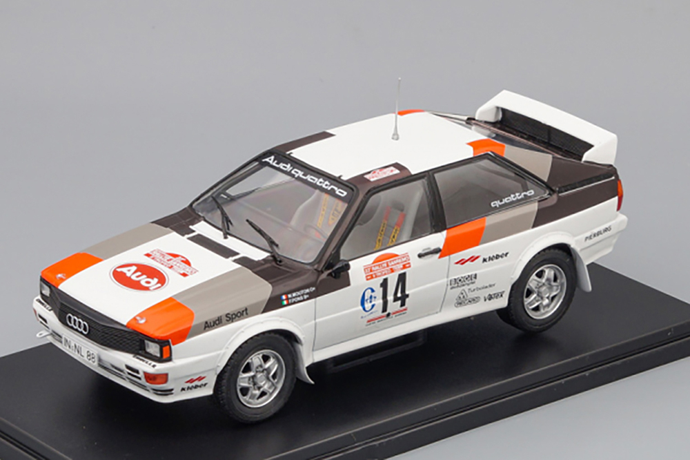 AUDI QUATTRO MOUTON - PONS RALLYE SANREMO 1981