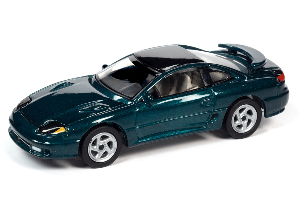 DODGE STEALTH R/T TWIN TURBO 1992 EMERALD GREEN WITH BLACK ROOF (ЗЕЛЕНЫЙ С ЧЕРНЫМ) (ДЛИНА МОДЕЛИ 6-10 СМ)