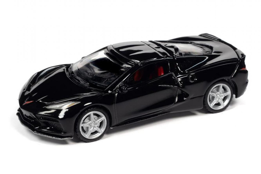 CHEVROLET CHEVY CORVETTE C8 BLACK (ДЛИНА МОДЕЛИ 6-10 СМ)