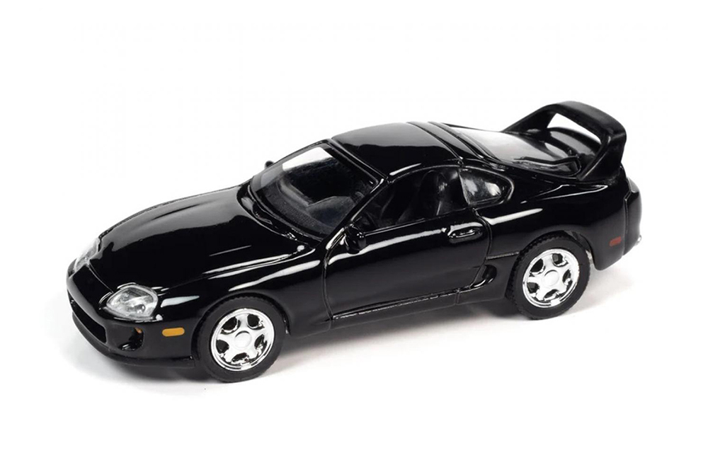 TOYOTA SUPRA 1993 BLACK / ТОЙОТА СУПРА 1993 ЧЕРНЫЙ (ДЛИНА МОДЕЛИ 6-10 СМ)