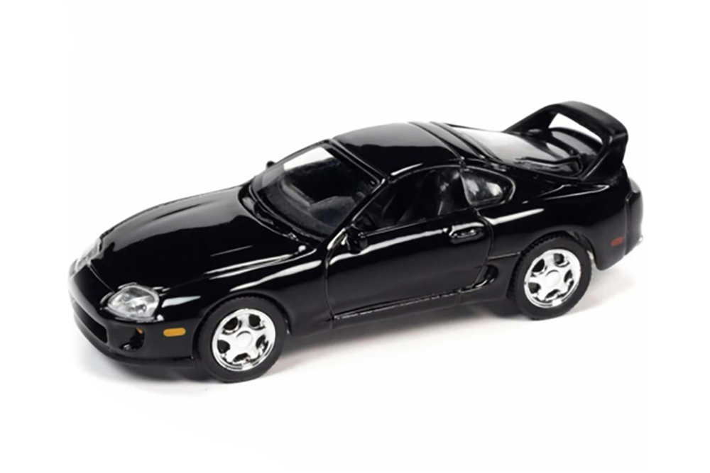 TOYOTA SUPRA (1993), BLACK (ДЛИНА МОДЕЛИ 6-10 СМ)