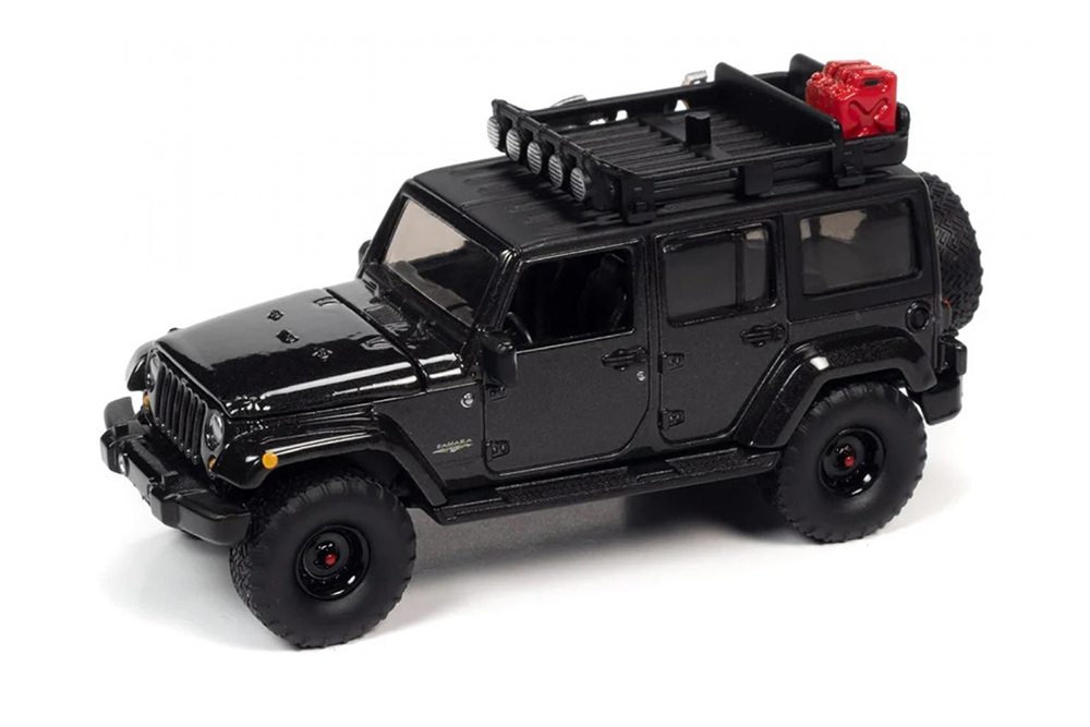 JEEP 2017 WRANGLER SHARARA UNLIMITED BLACK / ДЖИП РЭНГЛЕР САХАРА ЧЕРНЫЙ (ДЛИНА МОДЕЛИ 6-10 СМ)