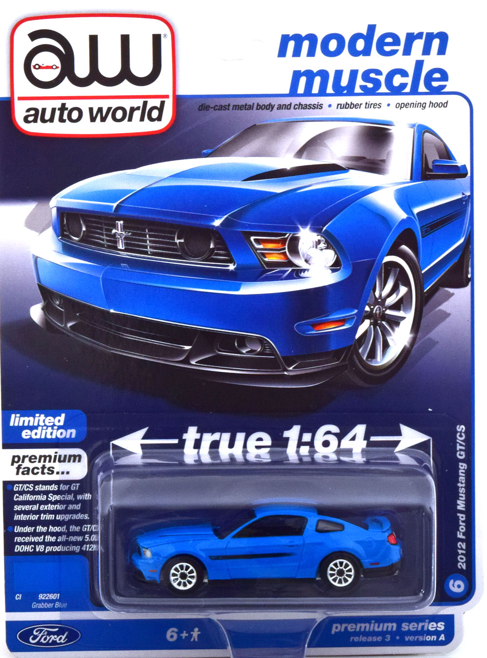 FORD MUSTANG GT CALIFORNIA SPECIAL 2012 BLUE BLACK**ФОРД ФОРТ - Масштабные  модели 1:18 - 1:43 - 1:12 - Магазин масштабных моделей МОДЕЛЛИСИМО