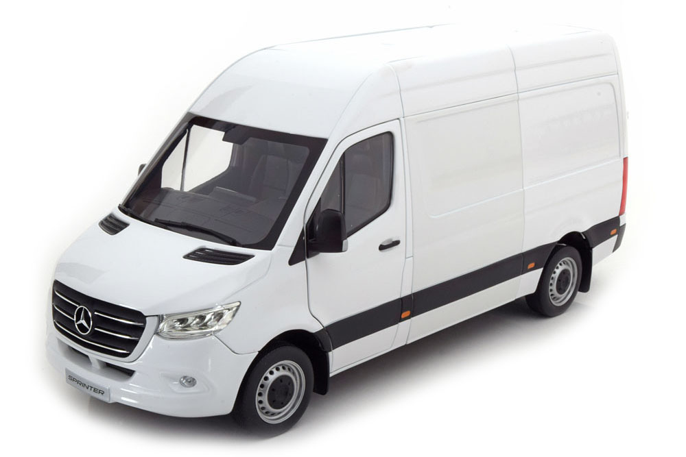 MERCEDES SPRINTER BOX WAGON 2018 WHITE