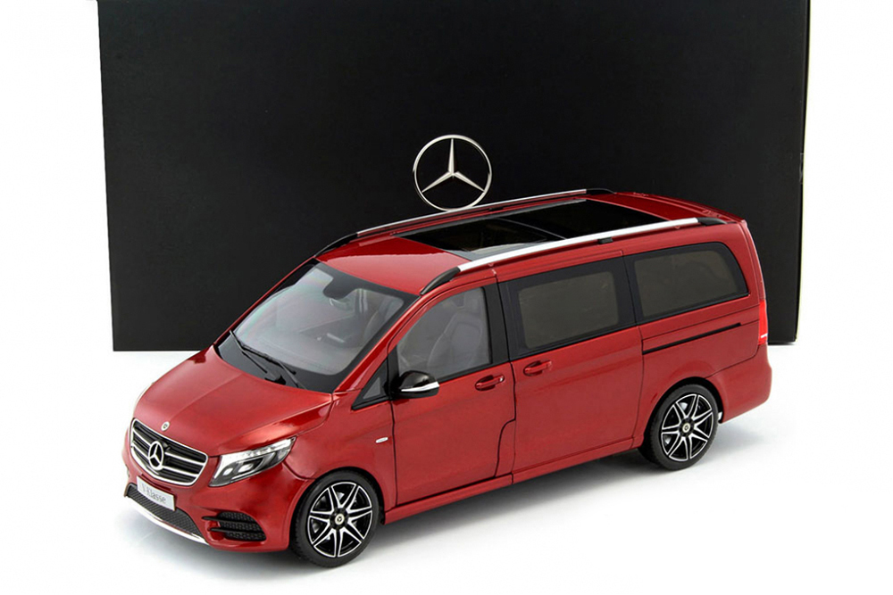 MERCEDES W447 V-KLASSE  2014 METALLIC RED