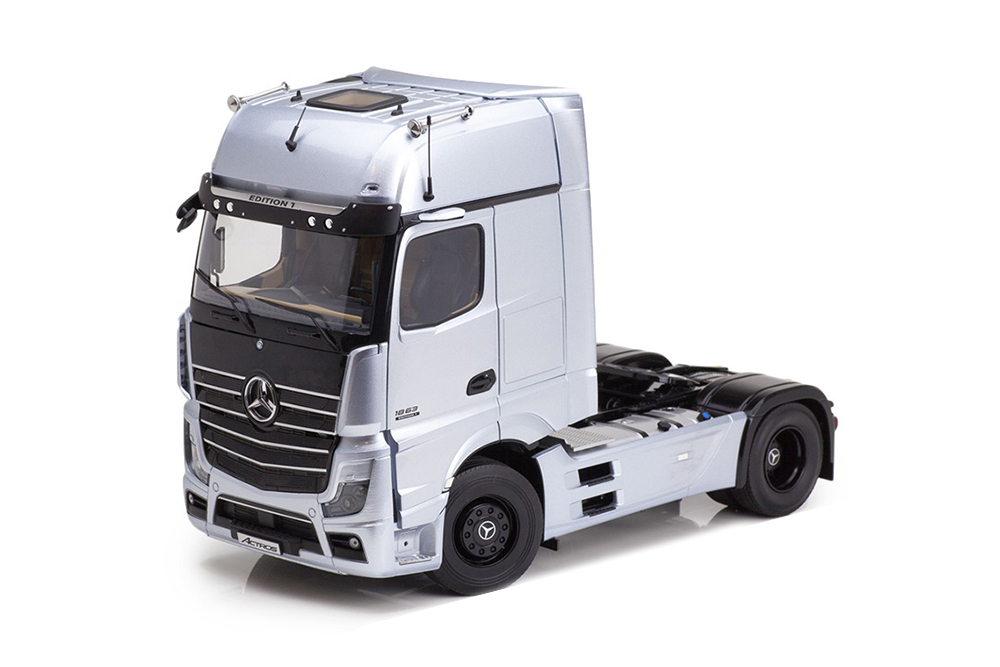 MERCEDES-BENZ ACTROS II 2018 АВТОВОЗ LOHR, СЕРЕБРИСТЫЙ