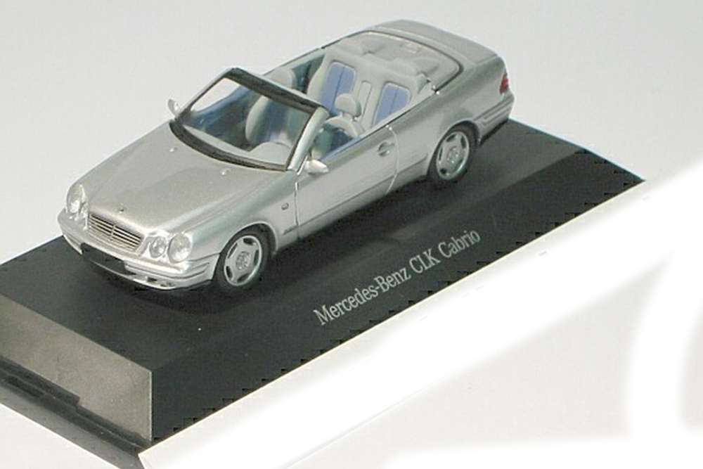 MERCEDES CLK CONVERTIBLE SILVER