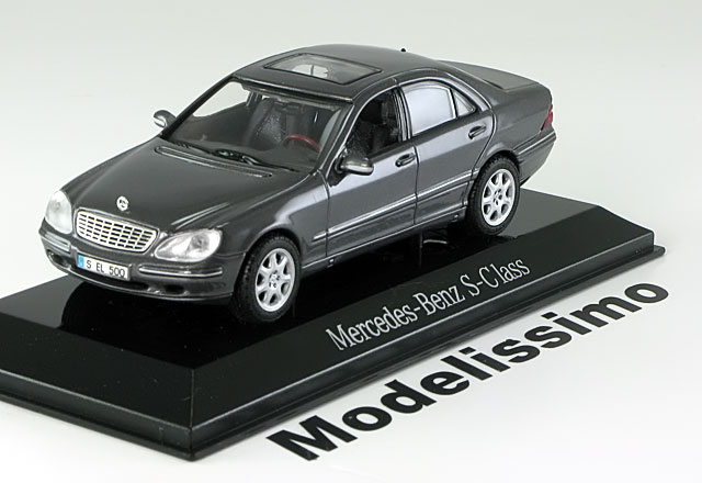 MERCEDES S-KLASSE FACELIFT 2002 GREY METALLIC