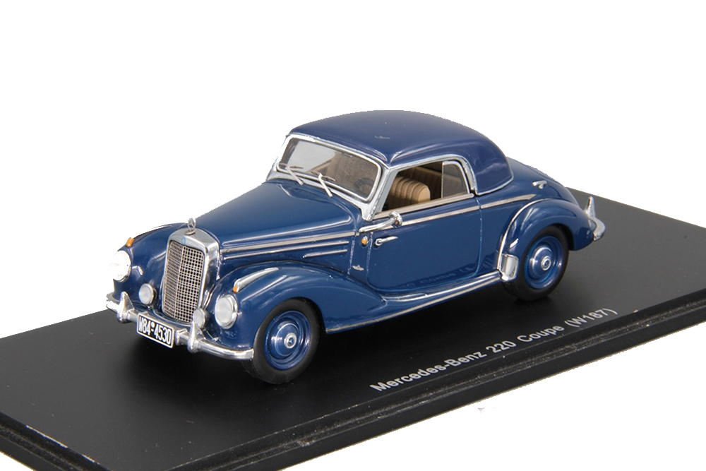 MERCEDES W187 220 COUPE BLUE / МЕРСЕДЕС W187 220 КУПЕ СИНИЙ