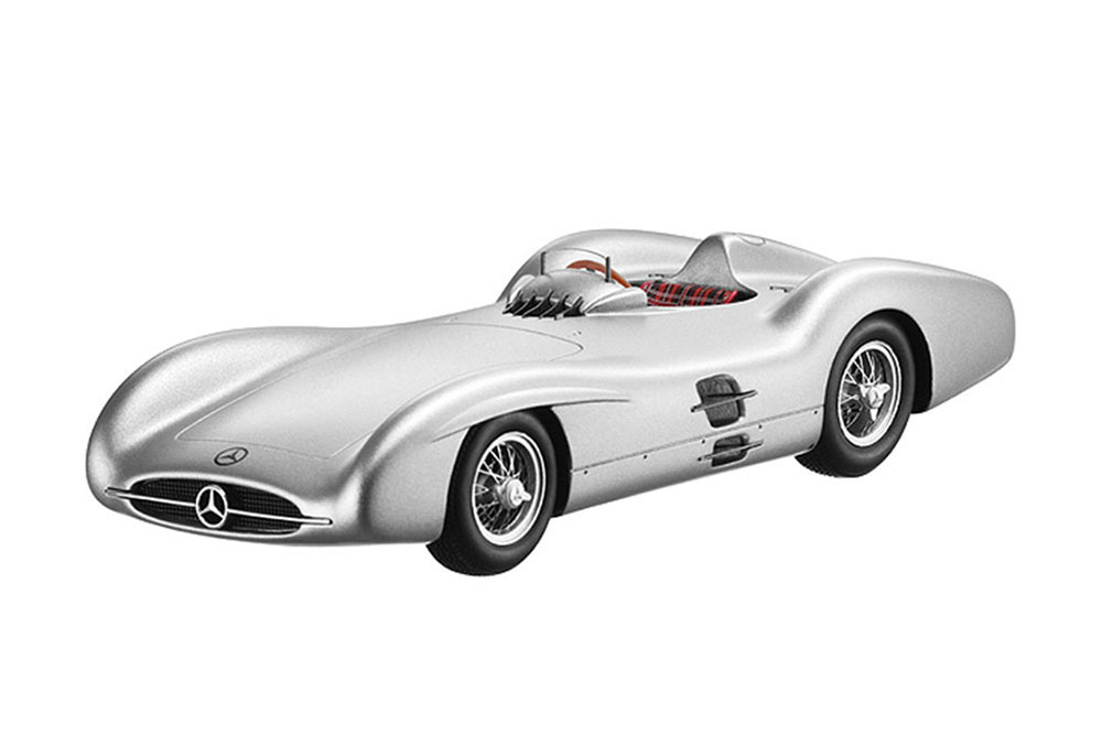 MERCEDES W196 STROMLINIE 1955 SILVER