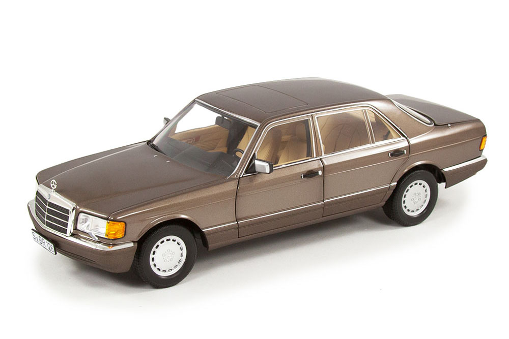 MERCEDES W126 560 SEL 1985-1991 IMPALA BROWN