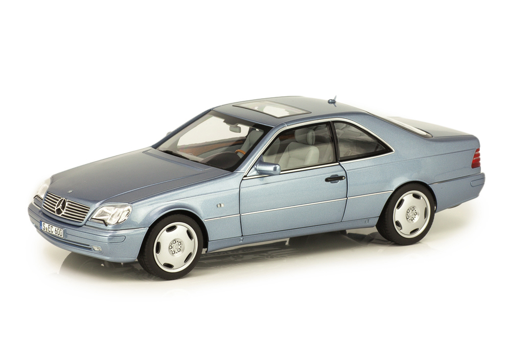 MERCEDES-BENZ CL600 C140(W140) 1996 ГОЛУБОЙ