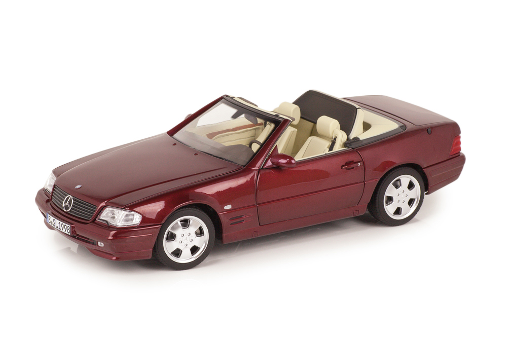 MERCEDES W129 SL500 R129 UPLIFTING 1999 RED