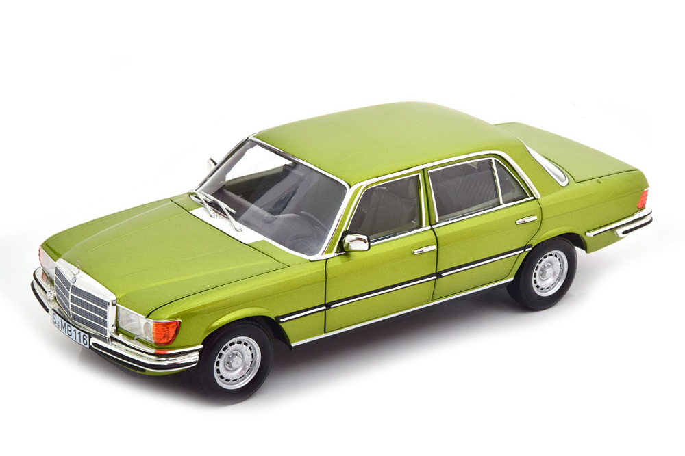 MERCEDES 450 SEL YEAR 1976-1980 CITRUS GREEN / МЕРСЕДЕС 450СЕЛ ЗЕЛЕНЫЙ