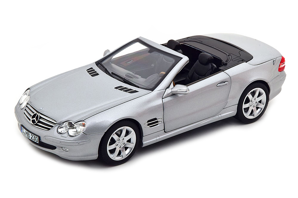 MERCEDES W230 SL 500 (R230) 2001-2006 BRILLIANT SILVER / МЕРСЕДЕС 500 СЕРЕБРИСТЫЙ