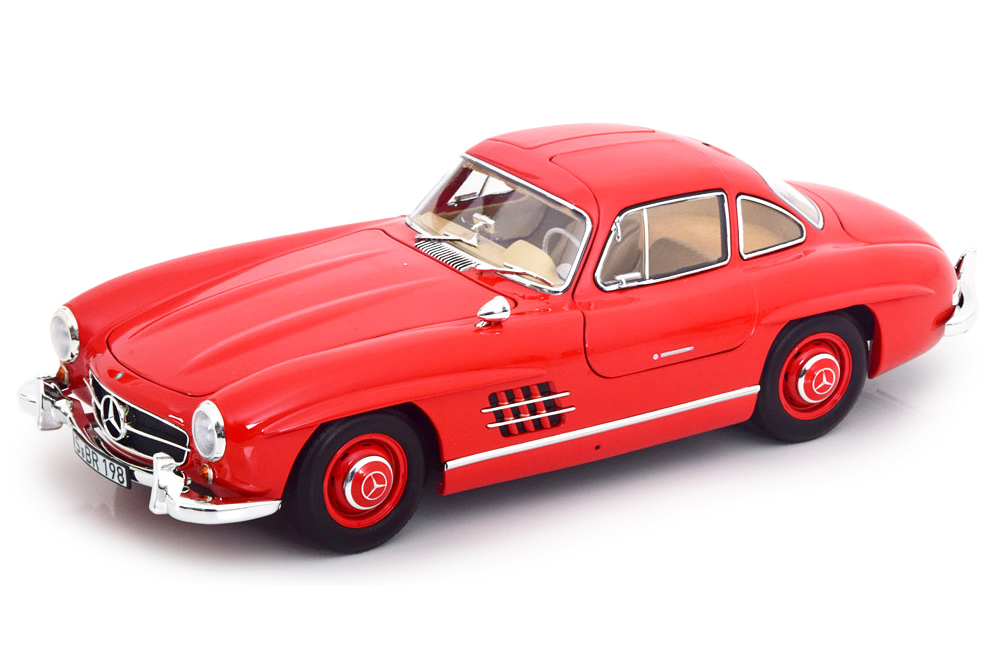 MERCEDES W198 300 SL COUPE  GULLWING 1954-1963 / МЕРСЕДЕС ГУЛВИНГ КРАСНЫЙ