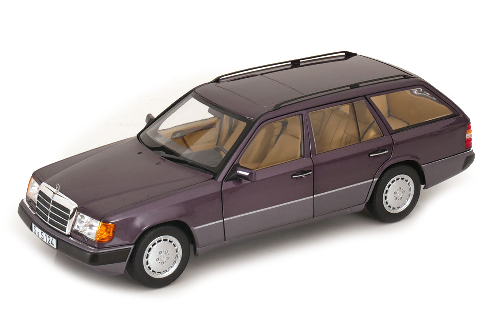 MERCEDES W124 300 D S124 ESTATE 1989-1993 PURPLE-METALLIC