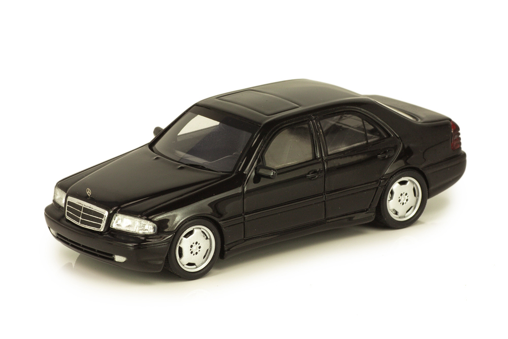 MERCEDES-BENZ C43 AMG 1997-2000 W202 ЧЕРНЫЙ МЕТАЛЛИК