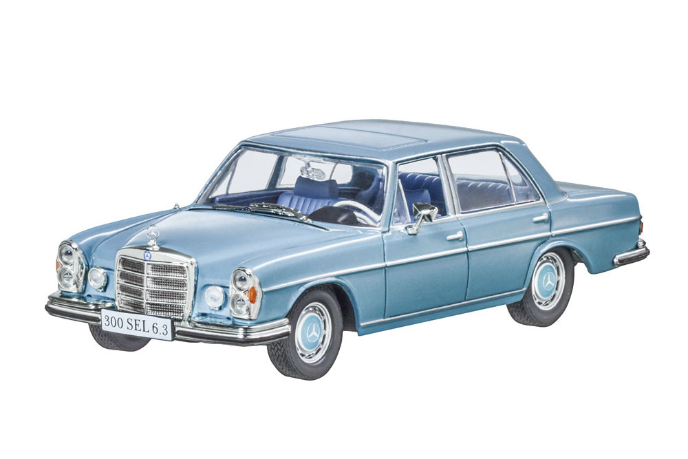 MERCEDES W109 300 SEL 6.3 1969 LIGHT BLUE