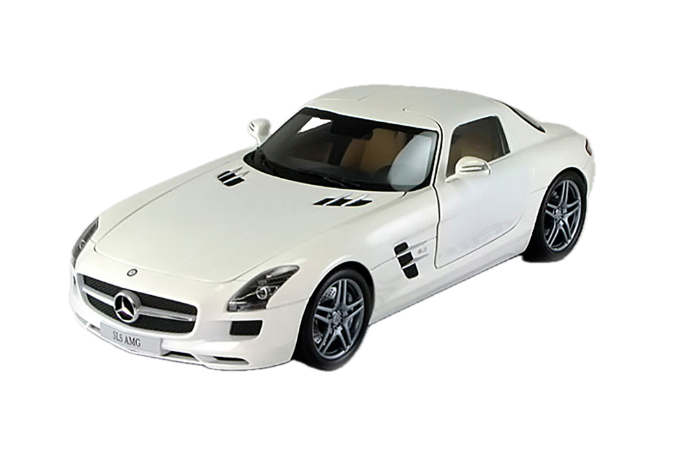 MERCEDES SLS AMG 2009 WHITE
