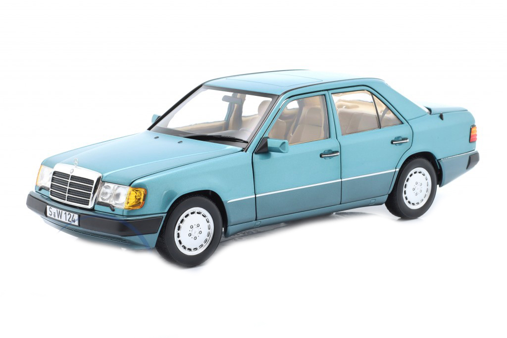 MERCEDES W124 E-CLASS 230E 1989-1993 BERYL METALLIC / МЕРСЕДЕС Е-КЛАСС СИНИЙ