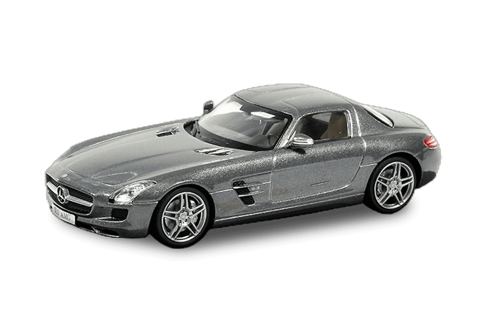 MERCEDES-BENZ SLS AMG COUPE (C 197) СЕРЫЙ МЕТ.