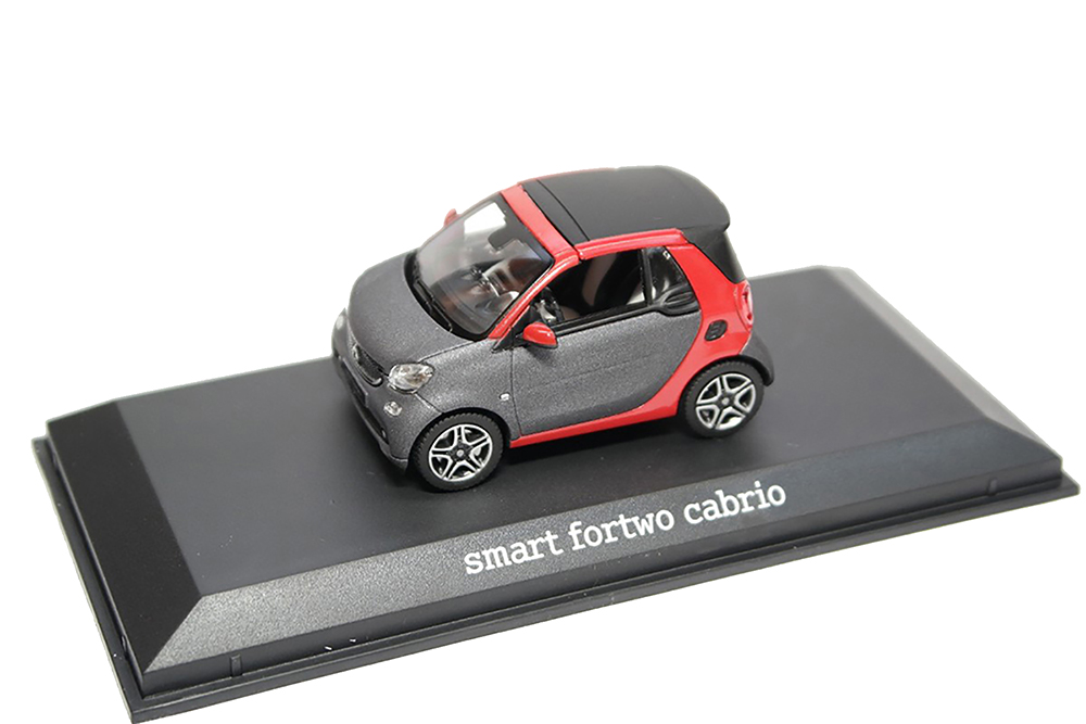 SMART A453 FORTWO CABRIOLET 2017 RED