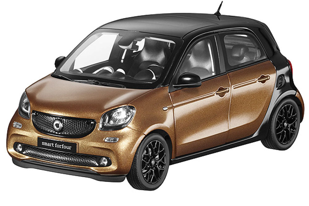 SMART FORFOUR W453 2014 BLACK/BROWN