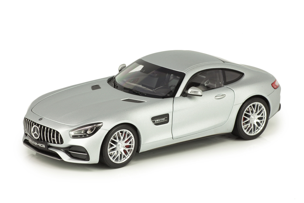 MERCEDES C190 GT-S DESIGNO 2017 IRIDIUM SILVER MAGNO