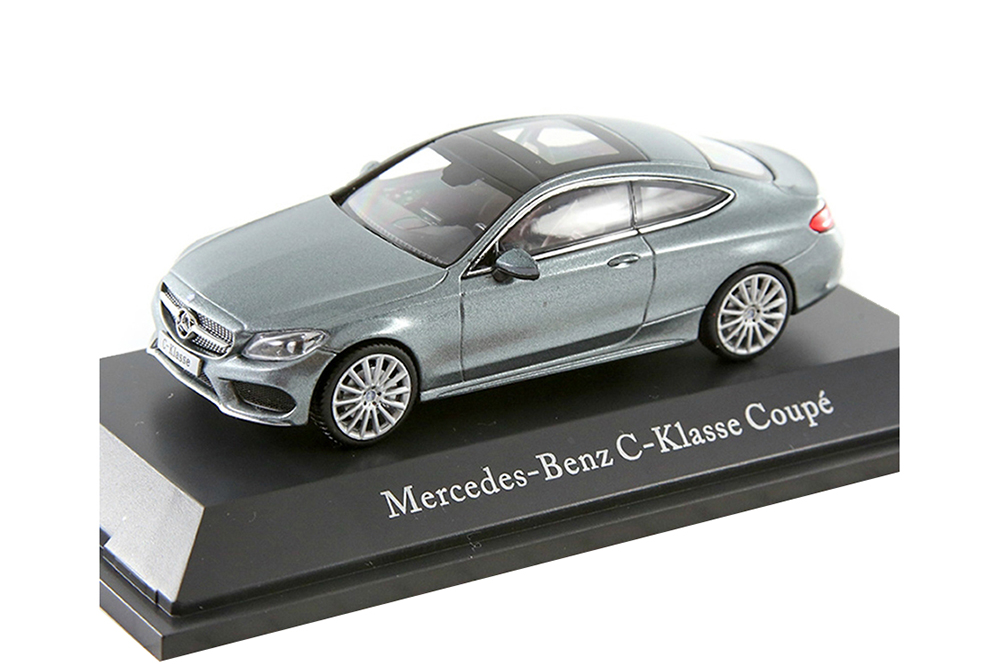 MERCEDES C205 C-CLASS COUPE 2016 METALLIC GRAY