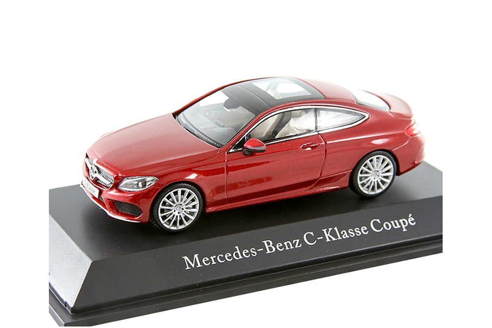 MERCEDES-BENZ C-CLASS COUPE 2016 C205 (W205) КРАСНЫЙ МЕТ