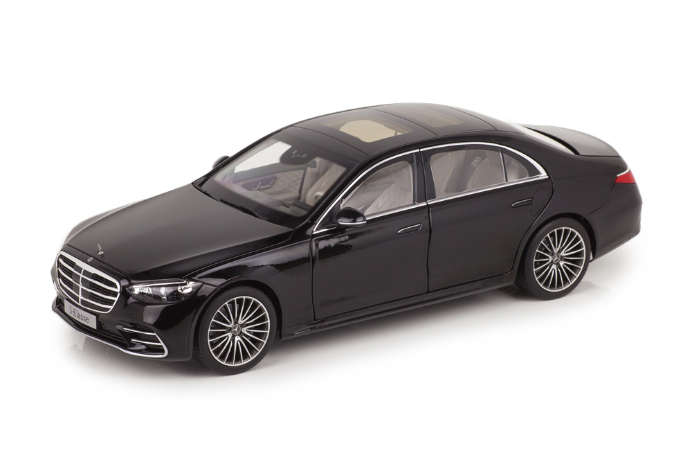 Mercedes W223 S Class Amg Line V223 21 Black Metallic Modellisimo Com Scale Models 1 18 1 43 1 12 M O D E L L I S I M O S O M