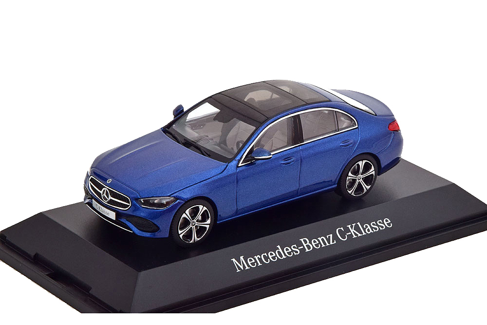 MERCEDES W206 C-KLASSE SALOON 2022 BLUE METALLIC / МЕРСЕДЕС Ц-КЛАСС СЕДАН ГОЛУБОЙ