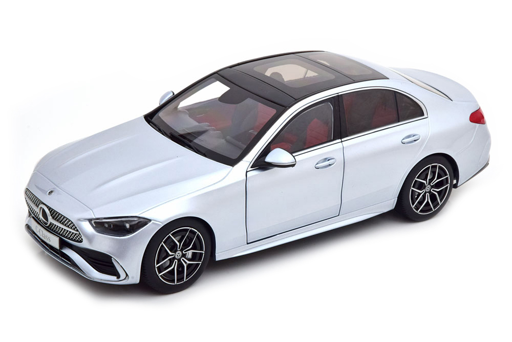 MERCEDES W206 C-CLASS 2022 SILVER / МЕРСЕДЕС Ц-КЛАСС СЕРЕБРИСТЫЙ