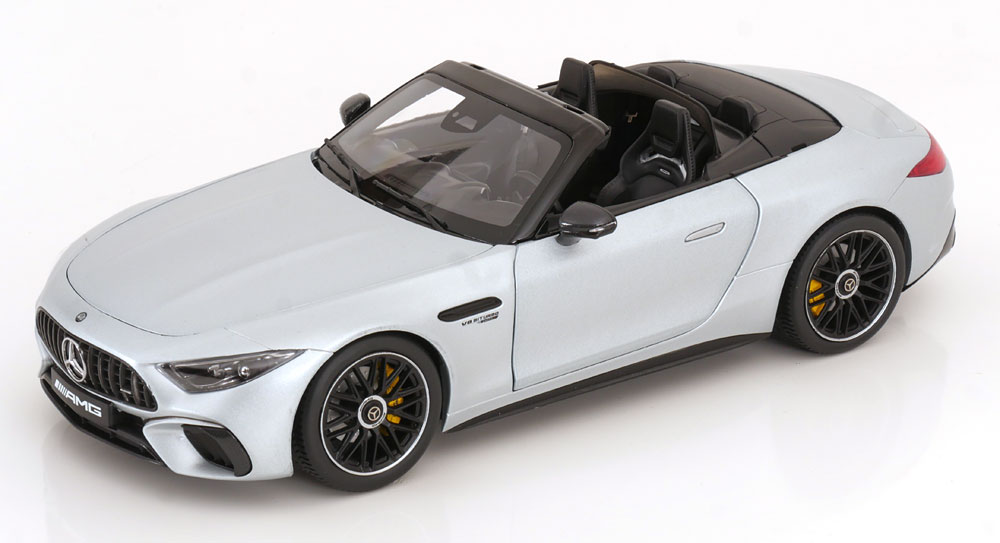 MERCEDES AMG SL 63 4MATIC+ R232 WITH REMOVABLE SOFTTOP 2024 MATT-SILVER