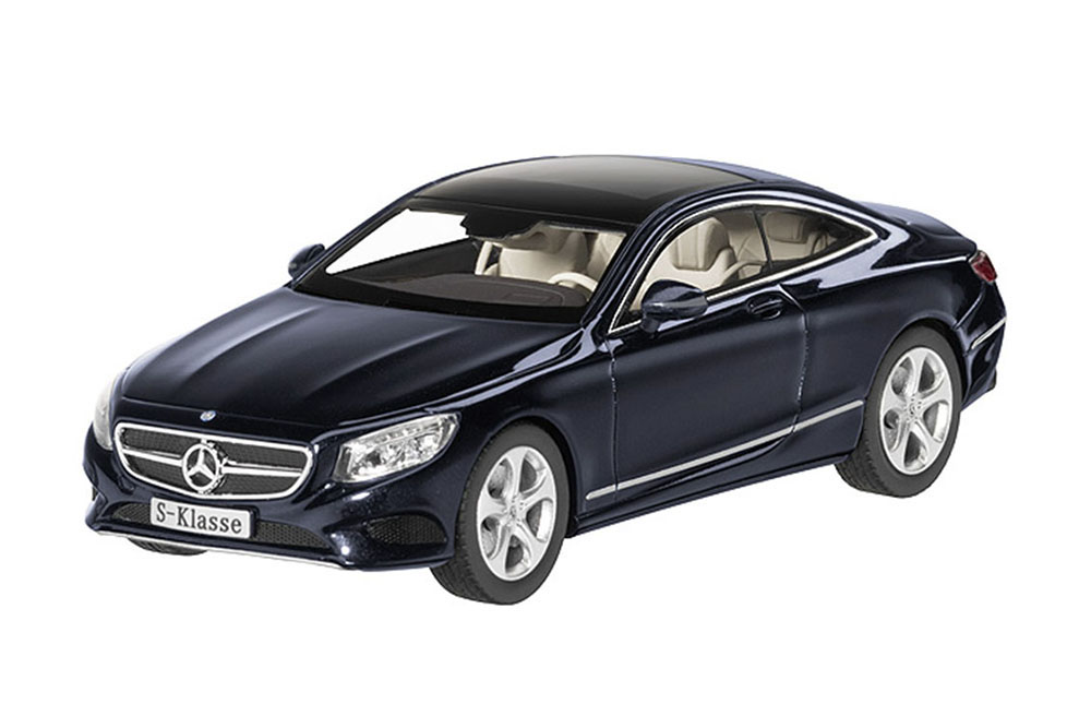 MERCEDES S-CLASS COUPE 2014 C217 BLUE MET